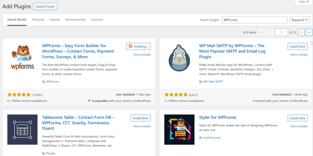 Install Lead Generation Plugins