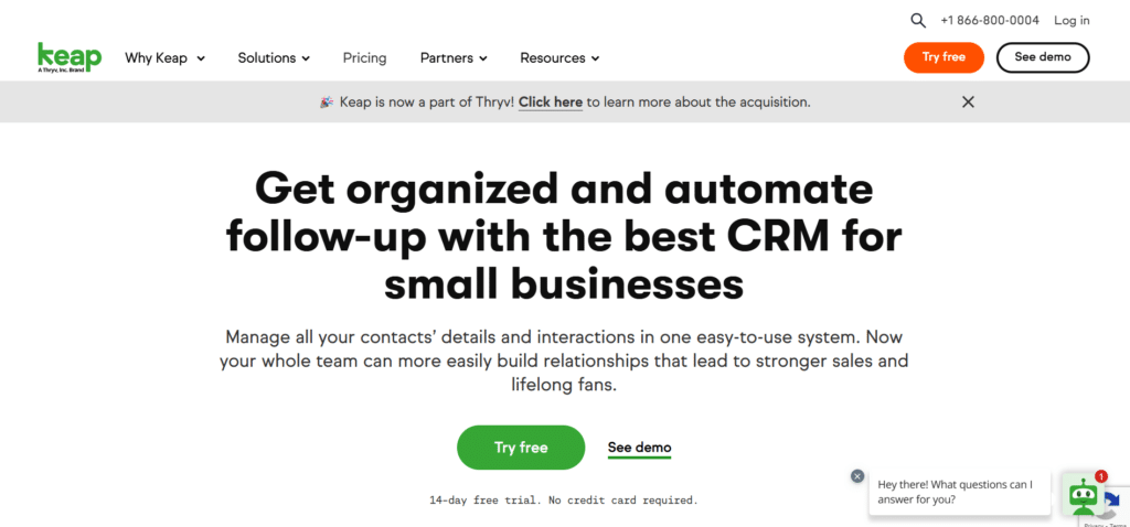 AI CRM software