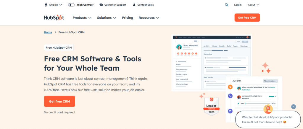 AI CRM software
