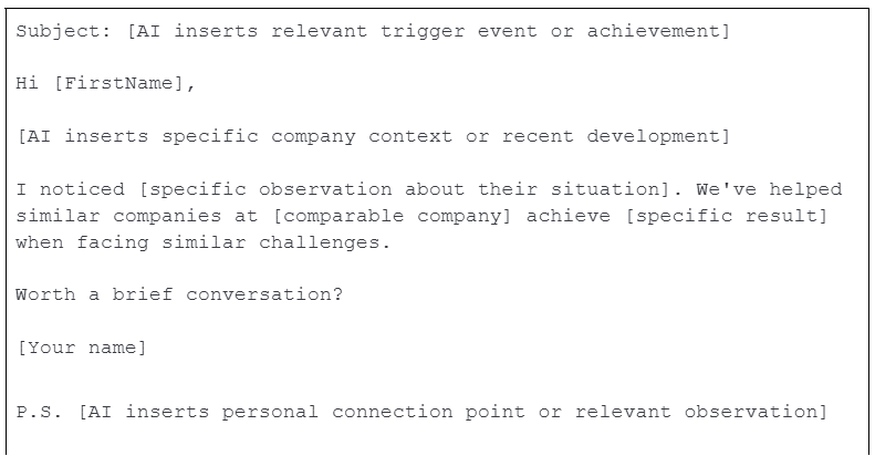 Context-Rich AI Email Copywriting